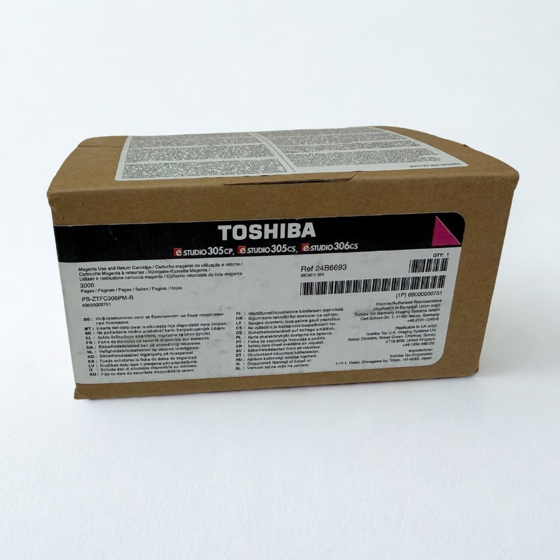 Toshiba e-STUDIO 305 Magenta Toner Cartridge