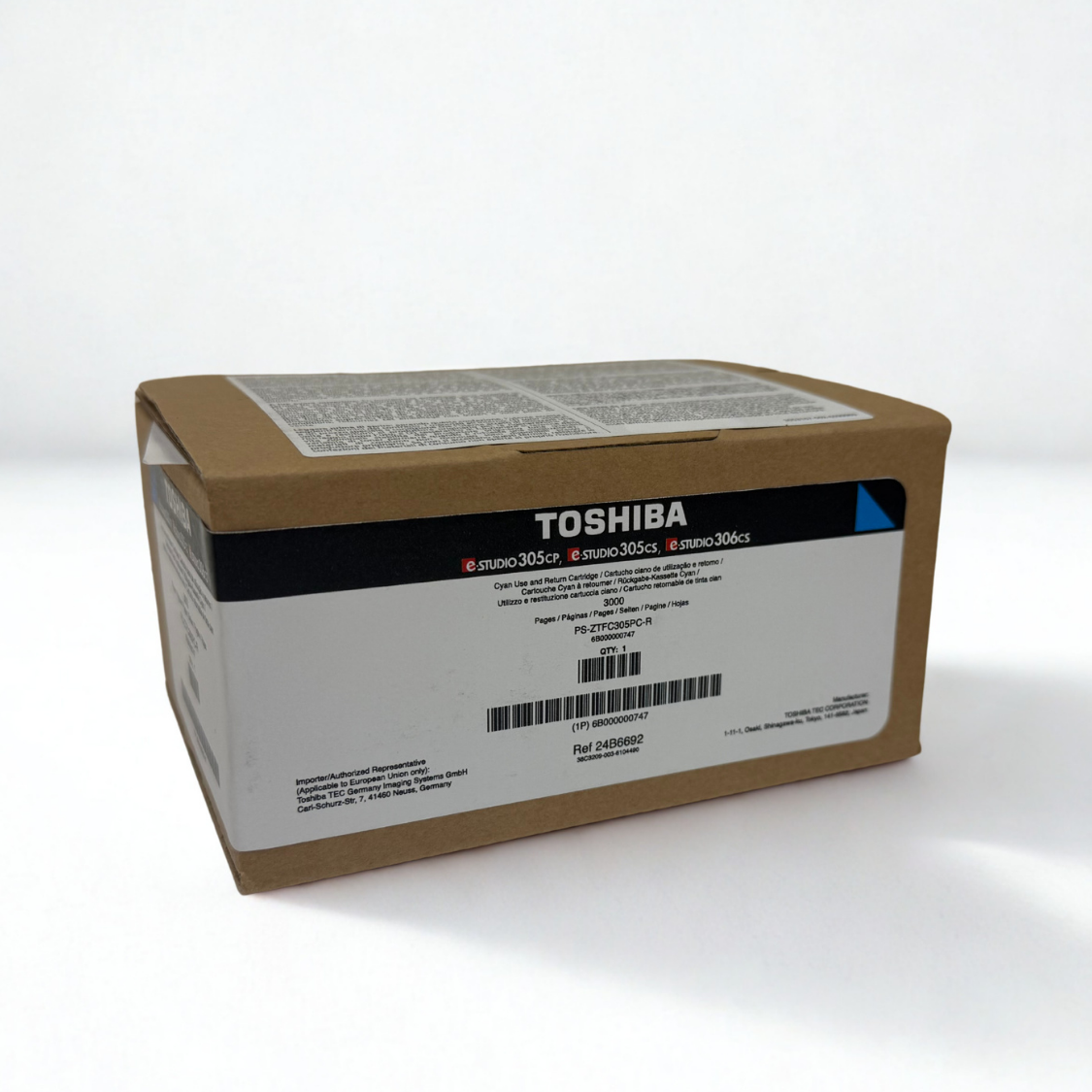 Toshiba e-STUDIO 305 Cyan Toner Cartridge